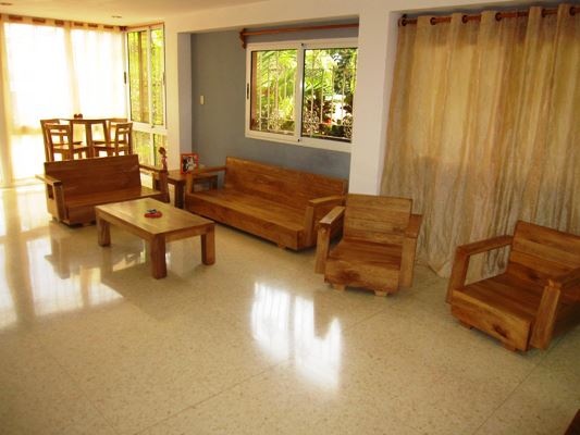 'Living and Dining room' Casas particulares are an alternative to hotels in Cuba.